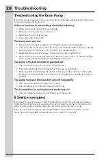 Preview for 28 page of Electrolux UL15IM20RS Use And Care Manual