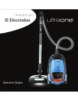 Electrolux Ultra One Owner'S Manual preview