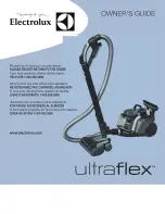 Electrolux ultraflex el4335b Owner'S Manual preview