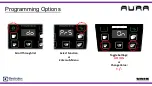 Preview for 8 page of Electrolux UNIC AURA Programming Maintenance Troubleshooting