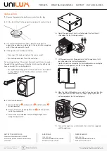 Preview for 2 page of Electrolux Unilux ULX110 Manual