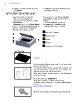 Preview for 8 page of Electrolux VACS290 User Manual