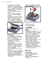 Preview for 50 page of Electrolux VACS290 User Manual