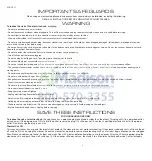 Preview for 2 page of Electrolux VESATILITY EL4050B Owner'S Manual