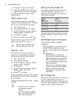 Preview for 16 page of Electrolux VKK8E00X User Manual