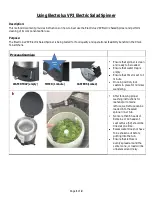 Предварительный просмотр 1 страницы Electrolux VP2 User Manual