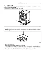 Предварительный просмотр 21 страницы Electrolux W3 SERIES Installation Manual