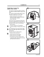 Предварительный просмотр 9 страницы Electrolux W3105H Installation Manual