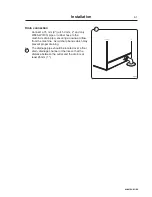 Предварительный просмотр 17 страницы Electrolux W3105H Installation Manual