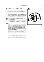 Preview for 17 page of Electrolux W4105H Installation Manual