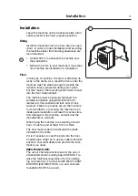 Preview for 11 page of Electrolux W4105N Installation Manual