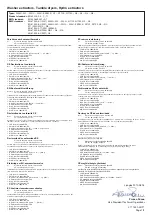 Preview for 23 page of Electrolux W4280X Operating Manual