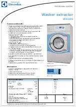 Preview for 1 page of Electrolux W4330S Specifications