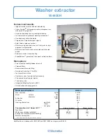 Electrolux W4400H Brochure & Specs preview