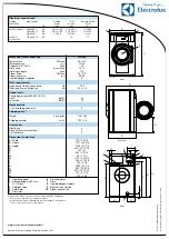 Preview for 2 page of Electrolux W5130S Specifications