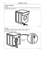 Preview for 18 page of Electrolux W555H Installation Manual