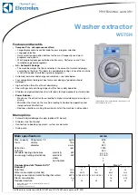 Electrolux W575H Quick Manual preview