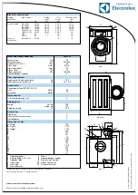 Предварительный просмотр 2 страницы Electrolux W575H Quick Manual