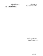 Предварительный просмотр 1 страницы Electrolux WA 1457 F User Manual