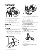 Предварительный просмотр 16 страницы Electrolux WA GL2 T 201 User Manual