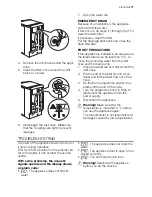 Предварительный просмотр 17 страницы Electrolux WA GL2 T 201 User Manual