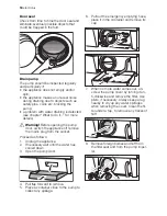 Предварительный просмотр 18 страницы Electrolux WA GL6 E 101 User Manual