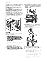 Предварительный просмотр 26 страницы Electrolux WA GL6 E 101 User Manual