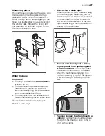 Предварительный просмотр 27 страницы Electrolux WA GL6 E 101 User Manual