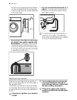 Предварительный просмотр 24 страницы Electrolux WA GL6 S 101 User Manual