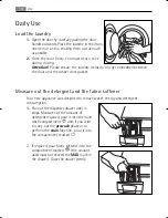 Предварительный просмотр 14 страницы Electrolux WA GLE S7000 User Manual