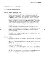 Preview for 7 page of Electrolux WA L2 E100 User Manual