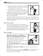 Preview for 40 page of Electrolux WA L2 E100 User Manual