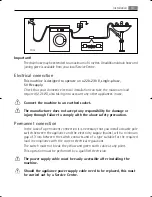 Preview for 41 page of Electrolux WA L2 E100 User Manual