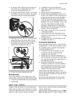 Предварительный просмотр 21 страницы Electrolux WA SL1 E 102 User Manual