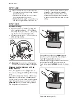 Предварительный просмотр 36 страницы Electrolux WA SL1 E 102 User Manual