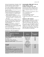 Предварительный просмотр 41 страницы Electrolux WA SL1 E 102 User Manual