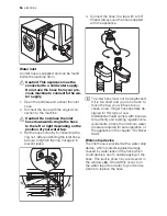 Предварительный просмотр 54 страницы Electrolux WA SL1 E 102 User Manual