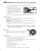 Предварительный просмотр 32 страницы Electrolux WA SL1 E100 User Manual