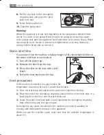 Предварительный просмотр 34 страницы Electrolux WA SL1 E100 User Manual