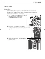 Предварительный просмотр 41 страницы Electrolux WA SL1 E100 User Manual