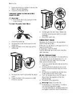 Предварительный просмотр 18 страницы Electrolux WA SL3 T 201 User Manual