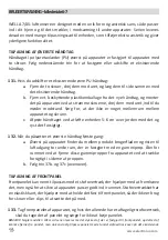 Preview for 47 page of Electrolux WA51-303 Series Instruction Book