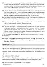 Preview for 164 page of Electrolux WA51-303 Series Instruction Book