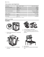 Предварительный просмотр 18 страницы Electrolux WAGL 2 T 200 User Manual