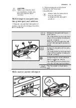 Предварительный просмотр 19 страницы Electrolux WAGL4T300 User Manual