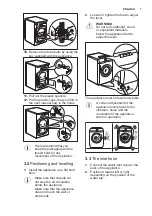 Предварительный просмотр 7 страницы Electrolux WAGL6E300 User Manual