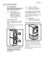 Предварительный просмотр 37 страницы Electrolux WAGL6E300 User Manual