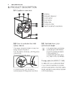 Предварительный просмотр 6 страницы Electrolux WAGL6S200 User Manual