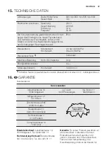 Предварительный просмотр 57 страницы Electrolux WAGLES7000 User Manual