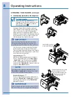 Preview for 8 page of Electrolux Washer Use And Care Manual